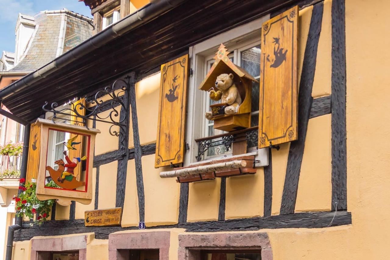 Charmant Appartement Alsacien Ribeauvillé Exteriér fotografie